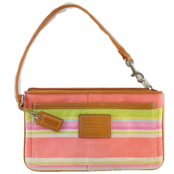 Coach Handbags - Coach Spring Multi-color Wristlet